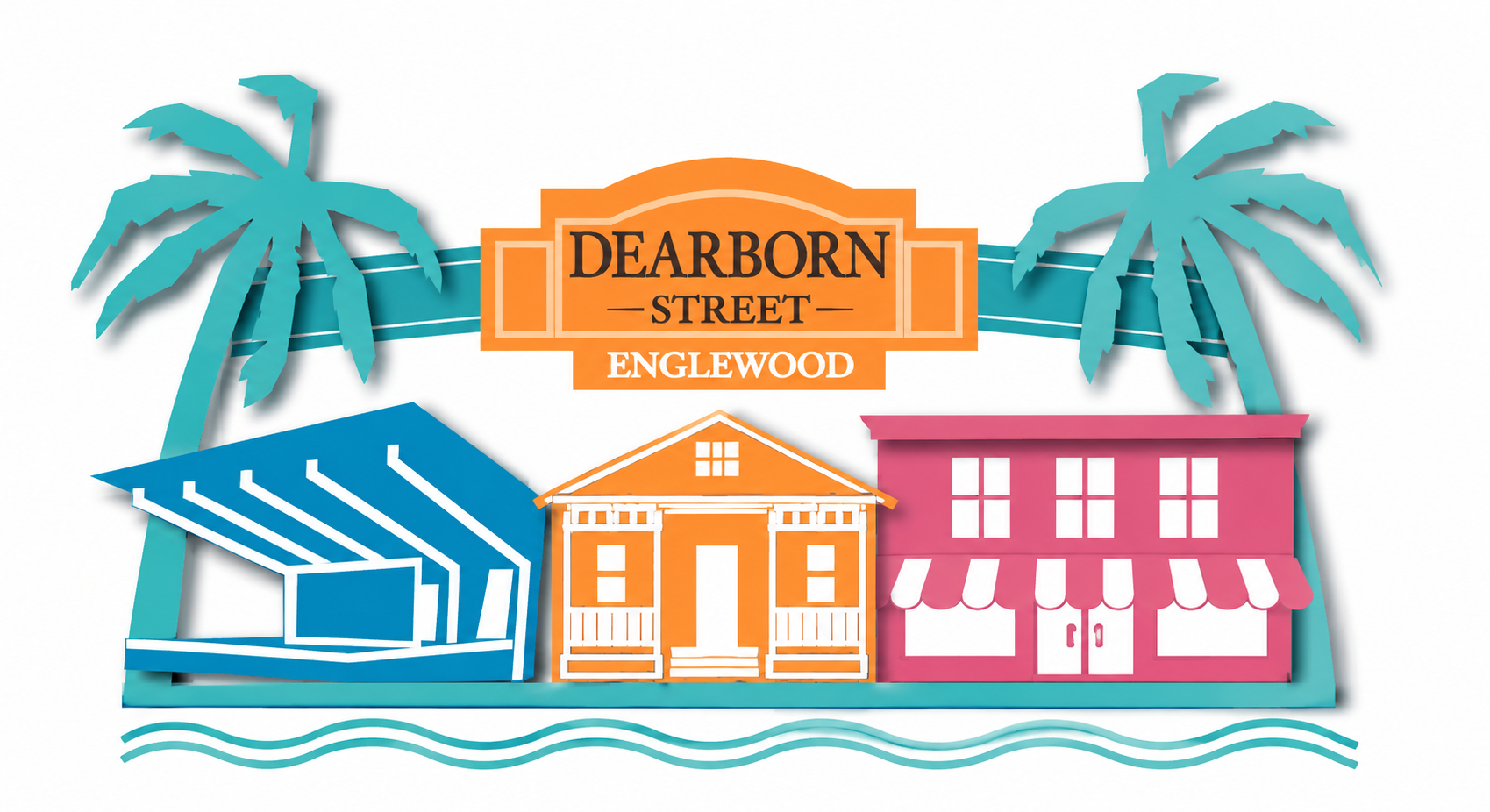 Old Englewood Village Association Dearborn Street graphic